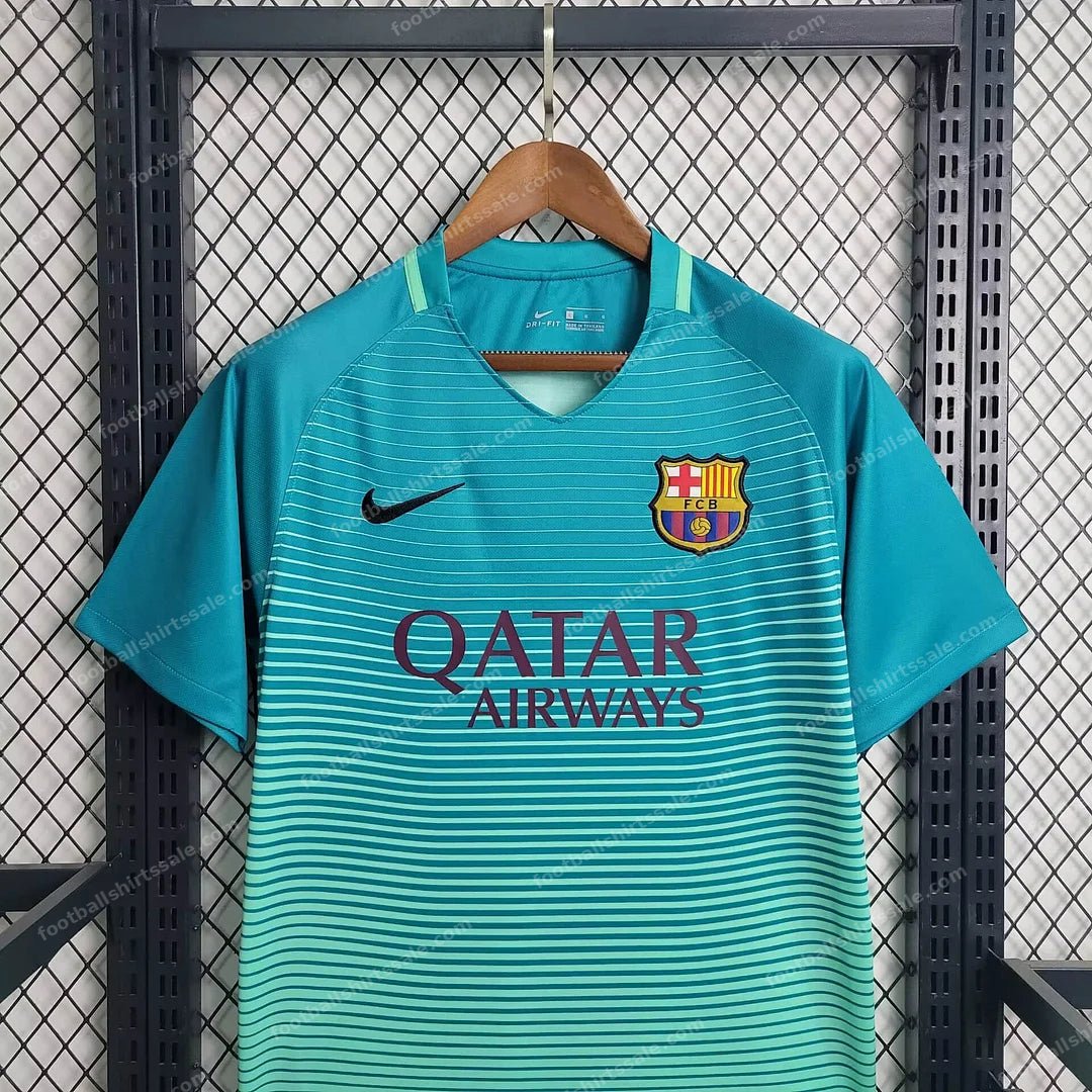 2016/2017 Retro Barcelona Third Away Football Shirt 1:1 Thai Quality - Detail 3
