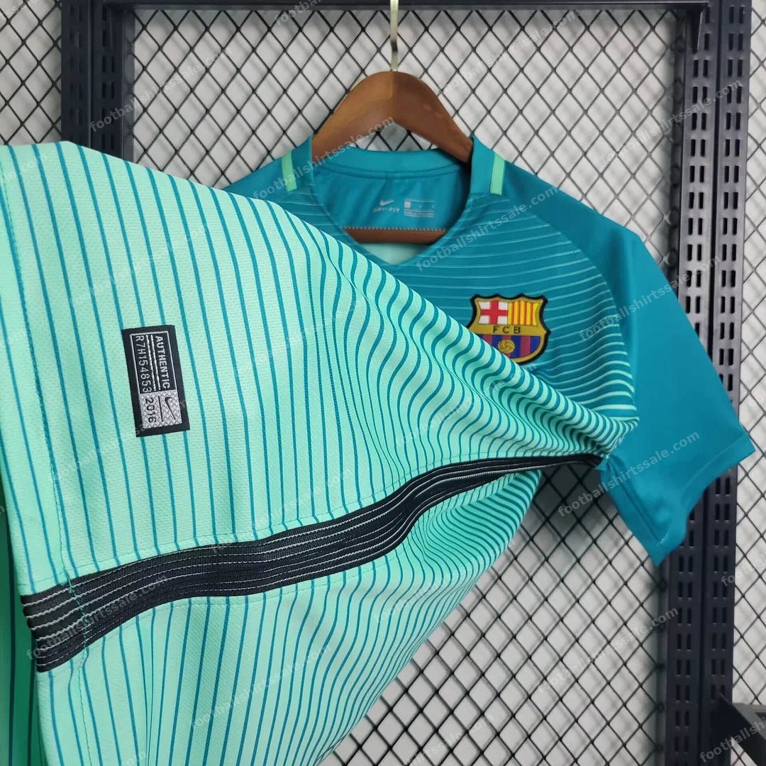 2016/2017 Retro Barcelona Third Away Football Shirt 1:1 Thai Quality - Detail 6