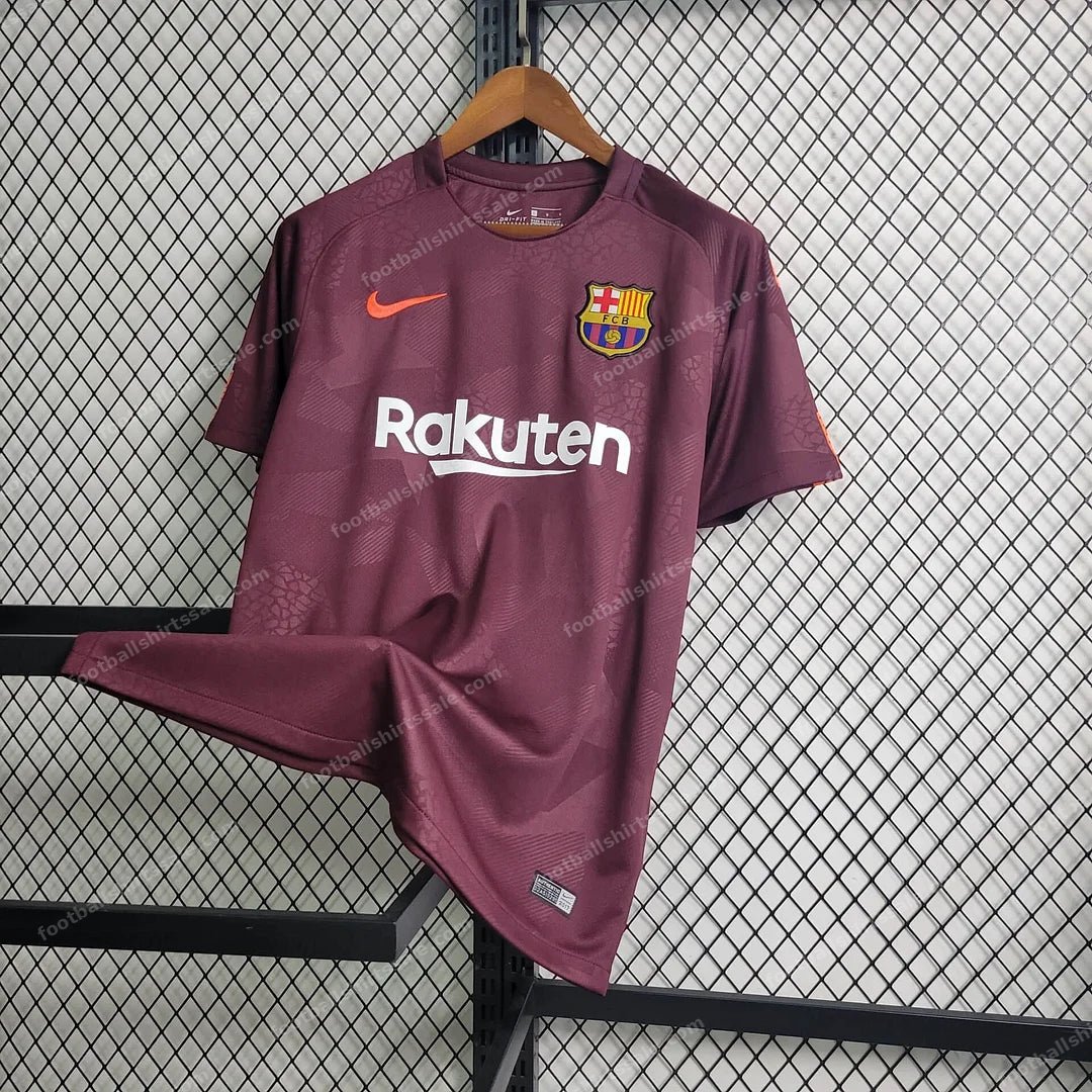 2017/2018 Retro Barcelona Third Away Football Shirt 1:1 Thai Quality - Detail 3