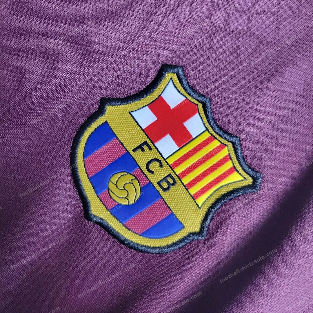 2017/2018 Retro Barcelona Third Away Football Shirt 1:1 Thai Quality - Detail 5