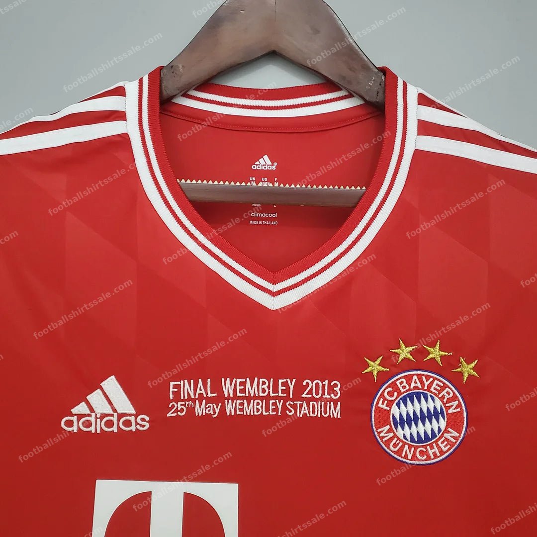 2013/2014 Retro Bayern Munich Home Champions League Edition Football Jersey 1:1 Thai Quality - Detail 3