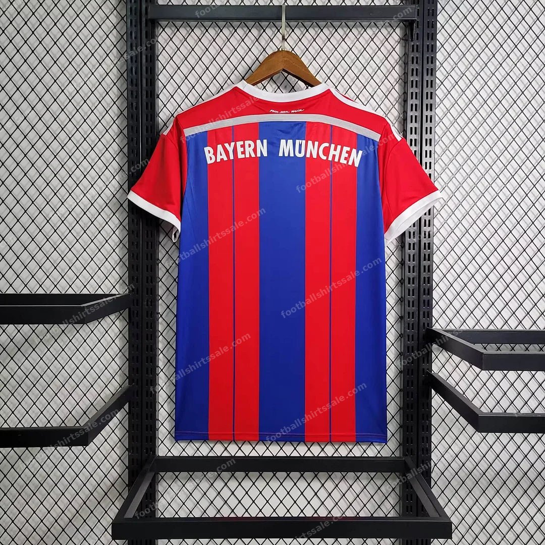 2014/2015 Retro Bayern Munich Home Football Shirt 1:1 - Detail 1