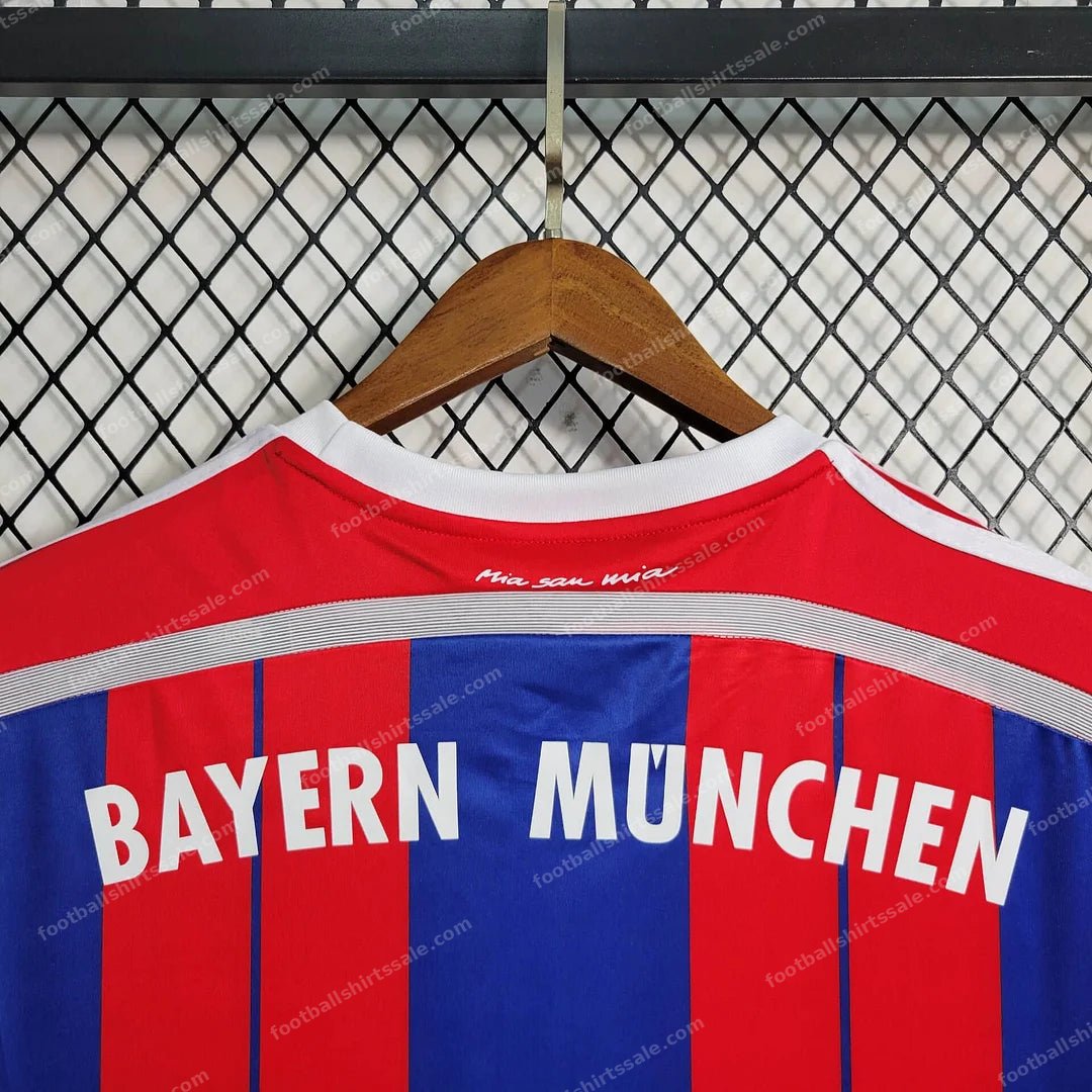 2014/2015 Retro Bayern Munich Home Football Shirt 1:1 - Detail 7