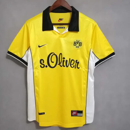 Retro Borussia Dortmund Home Shirt 1998