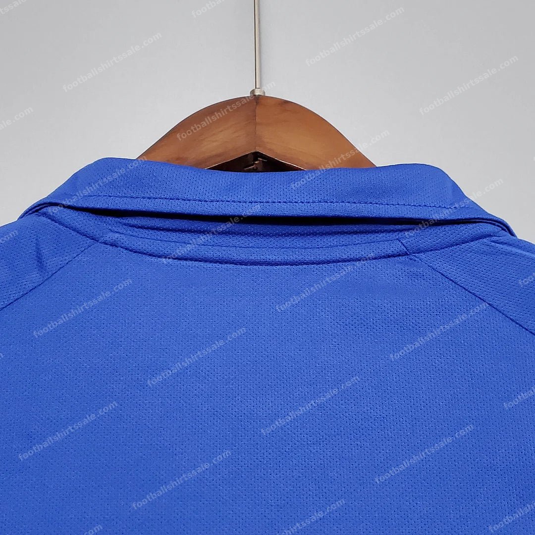 2002 Retro Brazil Away Soccer Jersey - Detail 4