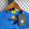 2018 Retro Brazil Football Jersey Away - Detail 4