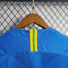 2018 Retro Brazil Football Jersey Away - Detail 5