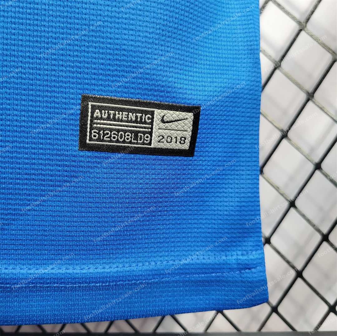 2018 Retro Brazil Football Jersey Away - Detail 8