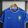 1998 Retro Brazil Soccer Jersey Away - Detail 2