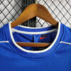 1998 Retro Brazil Soccer Jersey Away - Detail 3
