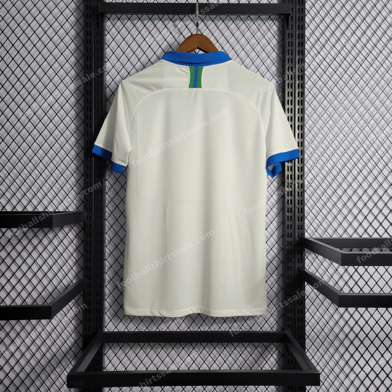 2018/2019 Retro Brazil Soccer Jersey Away - Detail 1