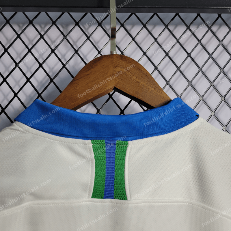 2018/2019 Retro Brazil Soccer Jersey Away - Detail 4
