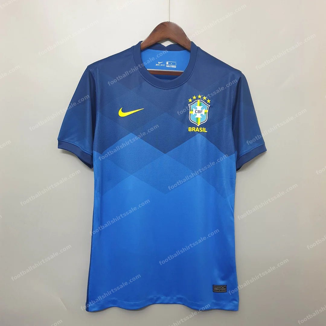 2020 Retro Brazil Soccer Jersey Away