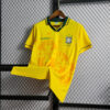 1994 Retro Brazil Soccer Jersey Home - Detail 2