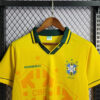 1994 Retro Brazil Soccer Jersey Home - Detail 3