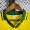 1994 Retro Brazil Soccer Jersey Home - Detail 6