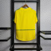 2002 Retro Brazil Soccer Jersey Home - Detail 3