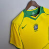 2004 Retro Brazil Soccer Jersey Home - Detail 2