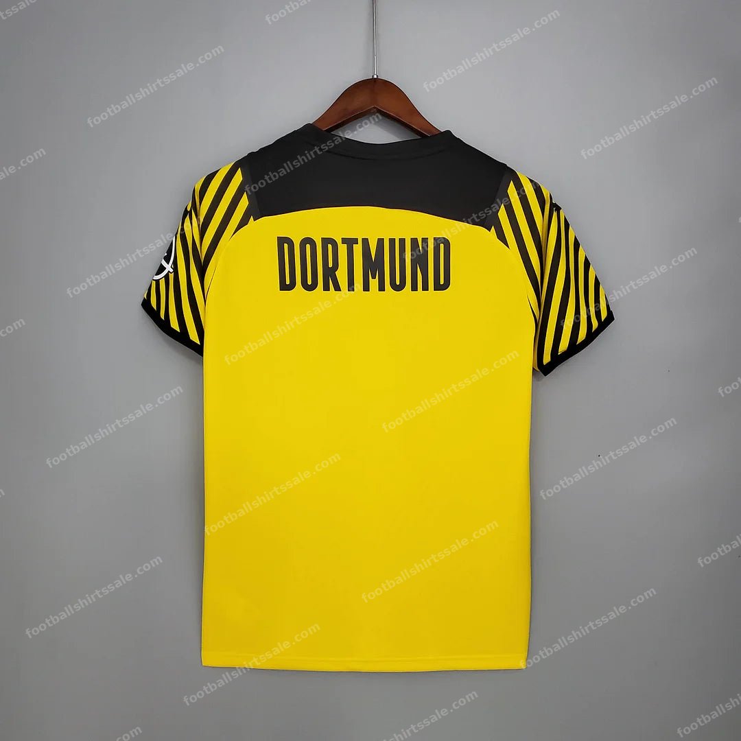 2021/2022 Retro Football Shirt Dortmund Home - Detail 1