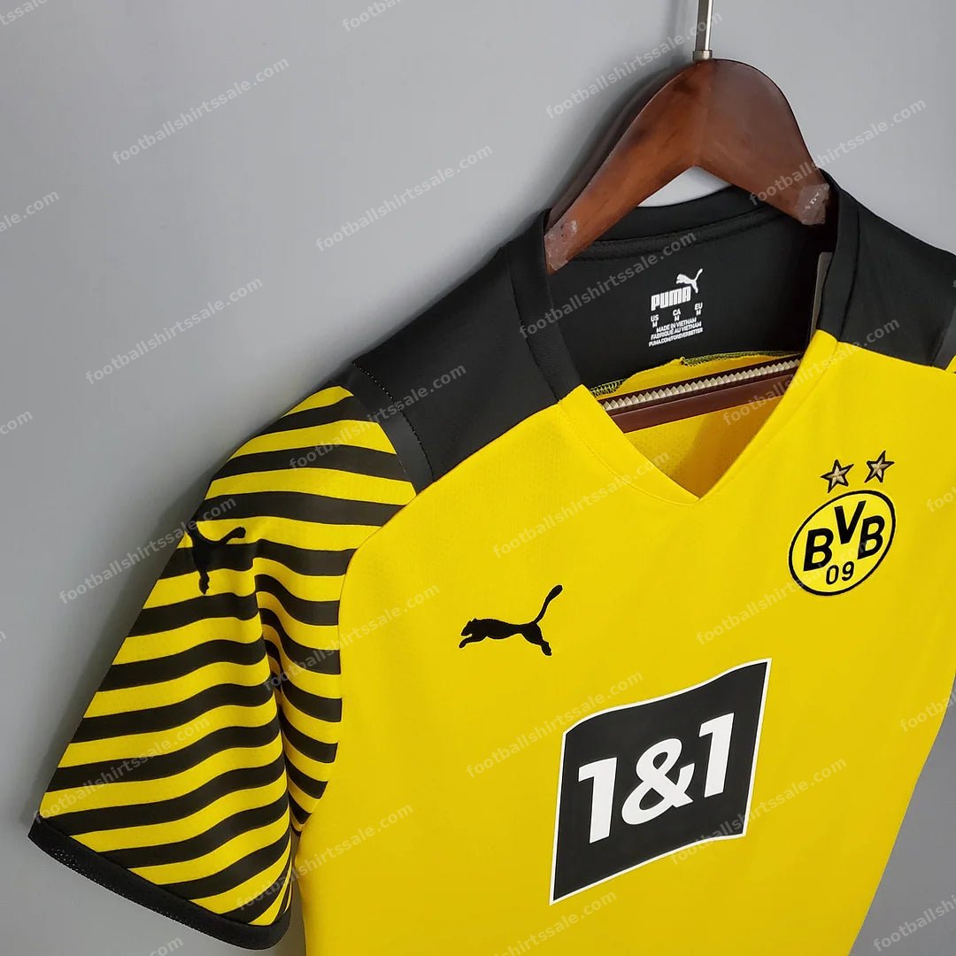 2021/2022 Retro Football Shirt Dortmund Home - Detail 2