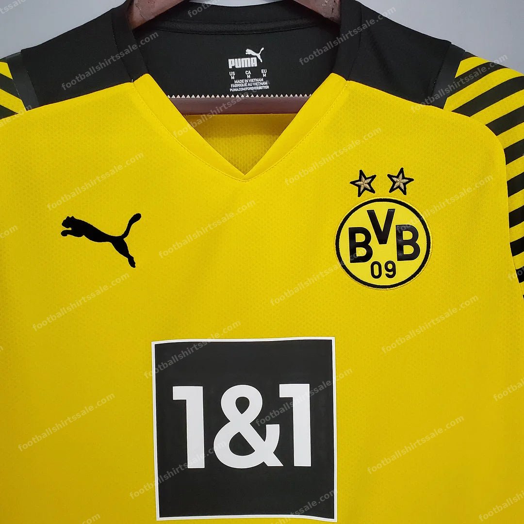 2021/2022 Retro Football Shirt Dortmund Home - Detail 3