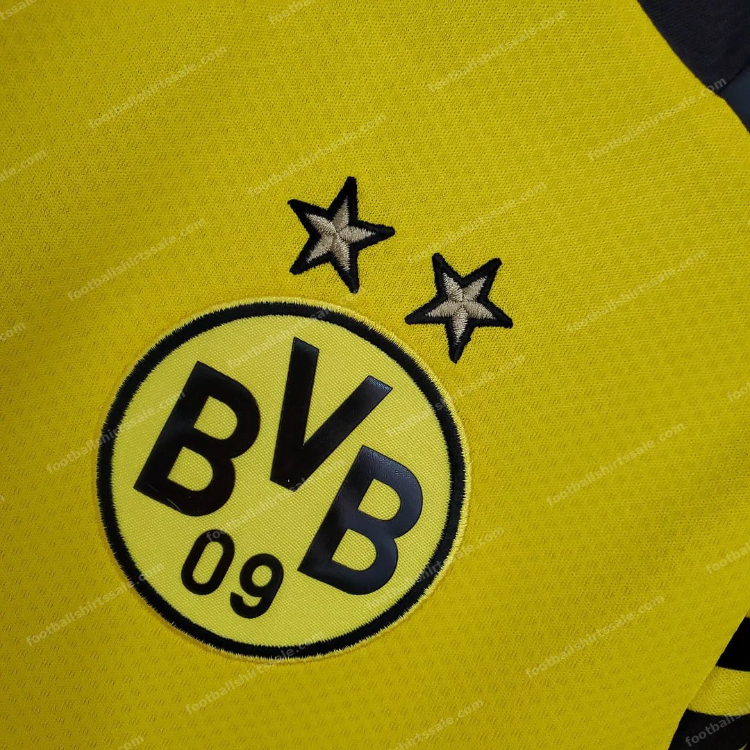 2021/2022 Retro Football Shirt Dortmund Home - Detail 5