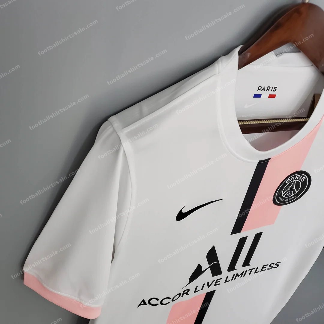 2021/2022 Retro Football Shirt Psg Paris Saint-Germain Away - Detail 3