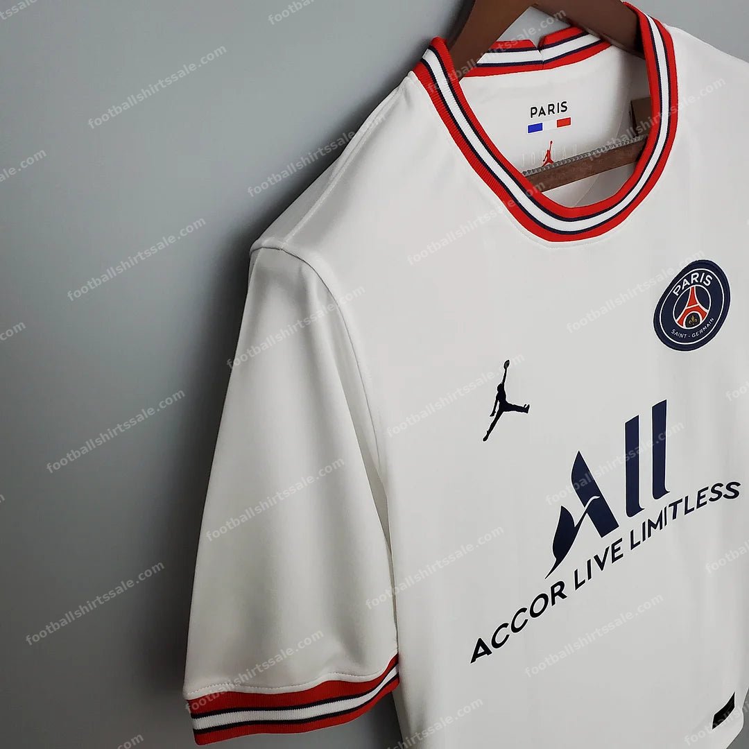 2021/2022 Retro Football Shirt Psg Paris Saint-Germain Fourth Away - Detail 2