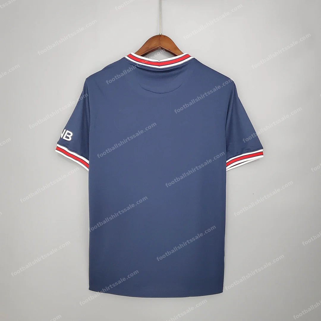 2021/2022 Retro Football Shirt Psg Paris Saint-Germain Home - Detail 1