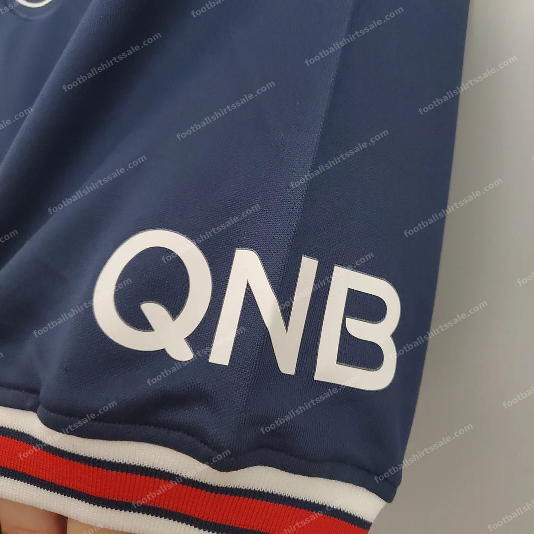 2021/2022 Retro Football Shirt Psg Paris Saint-Germain Home - Detail 4