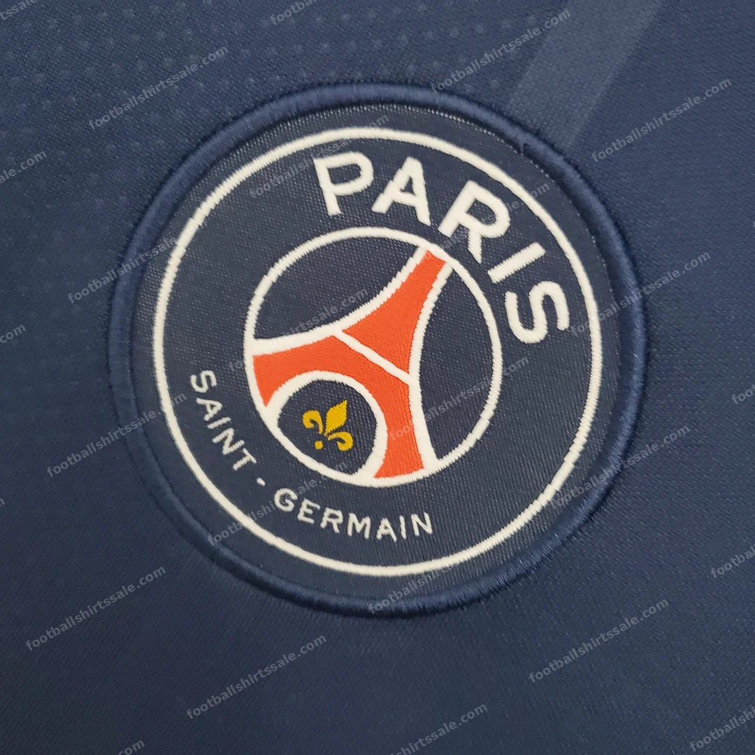 2021/2022 Retro Football Shirt Psg Paris Saint-Germain Home - Detail 5