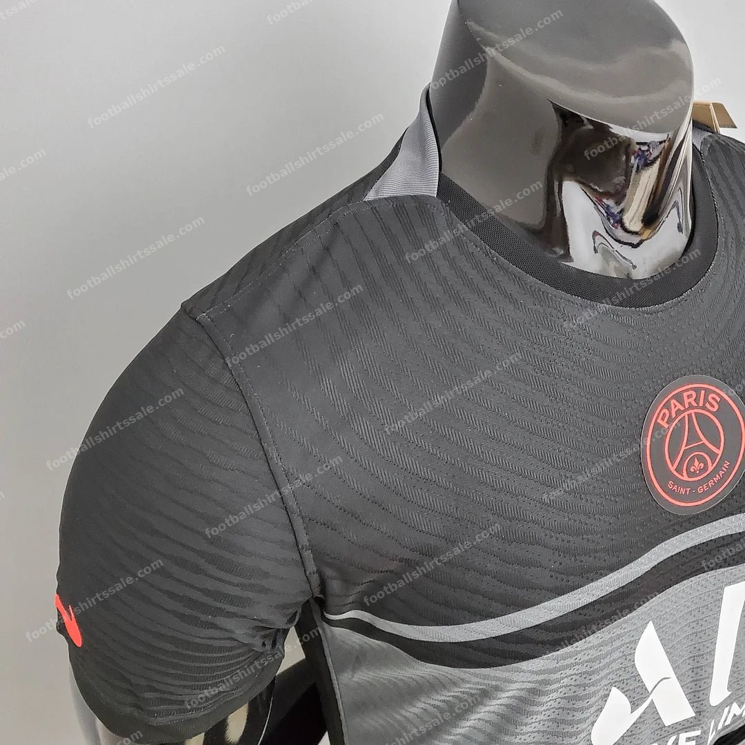 2021/2022 Retro Football Shirt Psg Paris Saint-Germain Third Away – Player Version - Detail 3