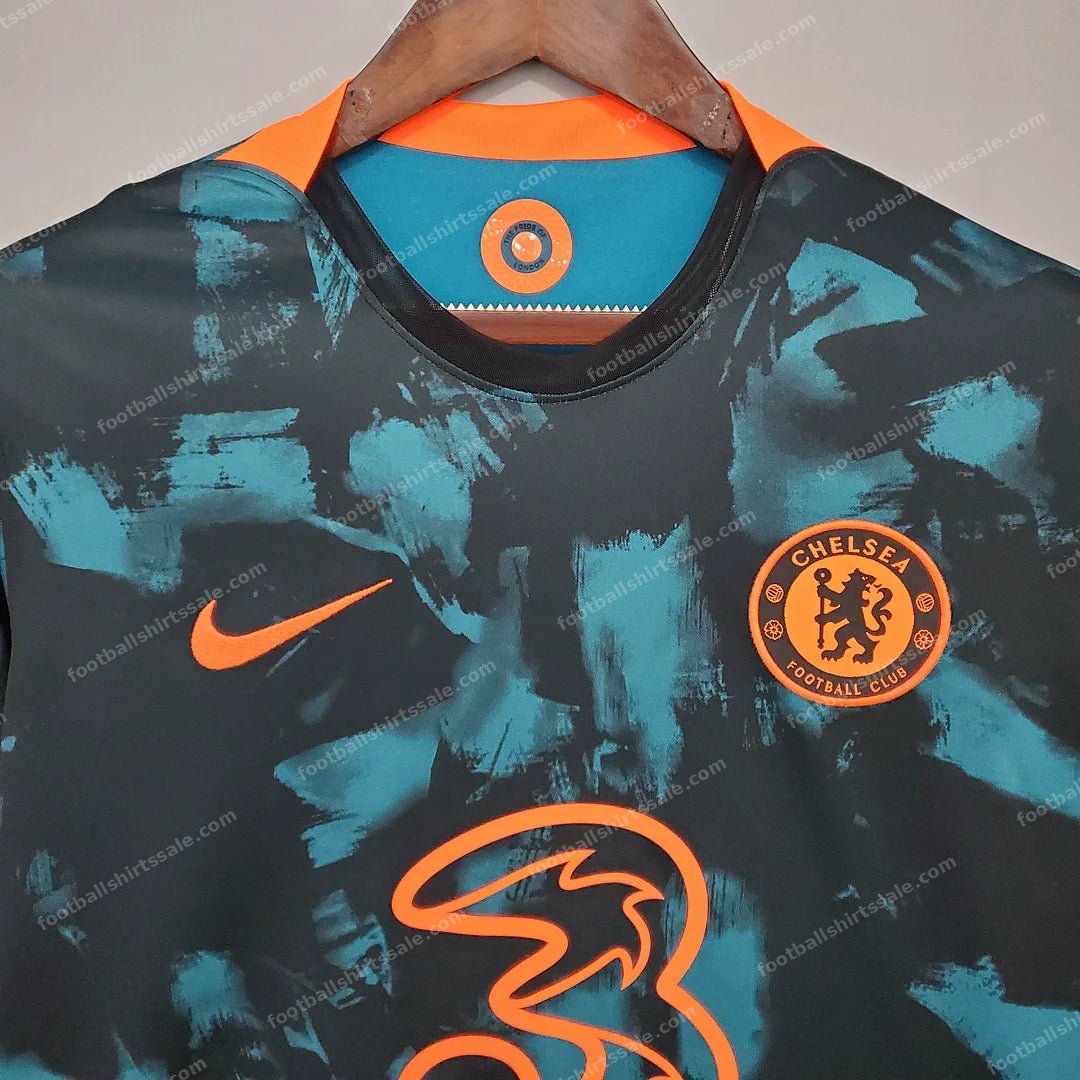 2021/2022 Retro Chelsea Football Jersey Third Away - Detail 1