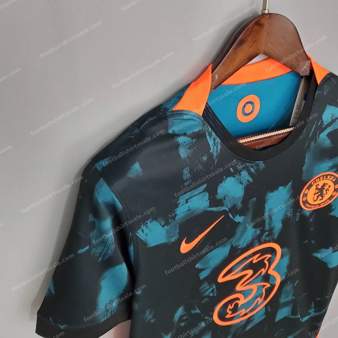 2021/2022 Retro Chelsea Football Jersey Third Away - Detail 2
