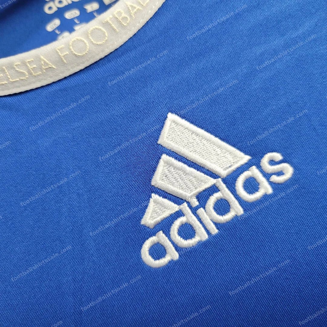 2006/2007 Retro Chelsea Home Football Shirt - Detail 1