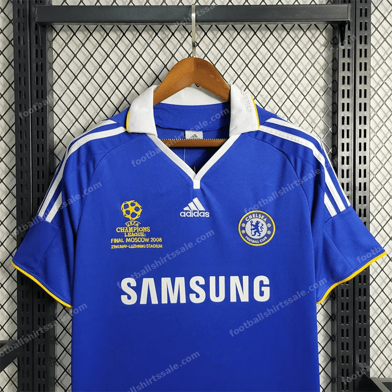 2008/2009 Retro Chelsea Home Football Jersey - Detail 1