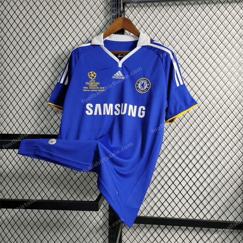 2008/2009 Retro Chelsea Home Football Jersey - Detail 2
