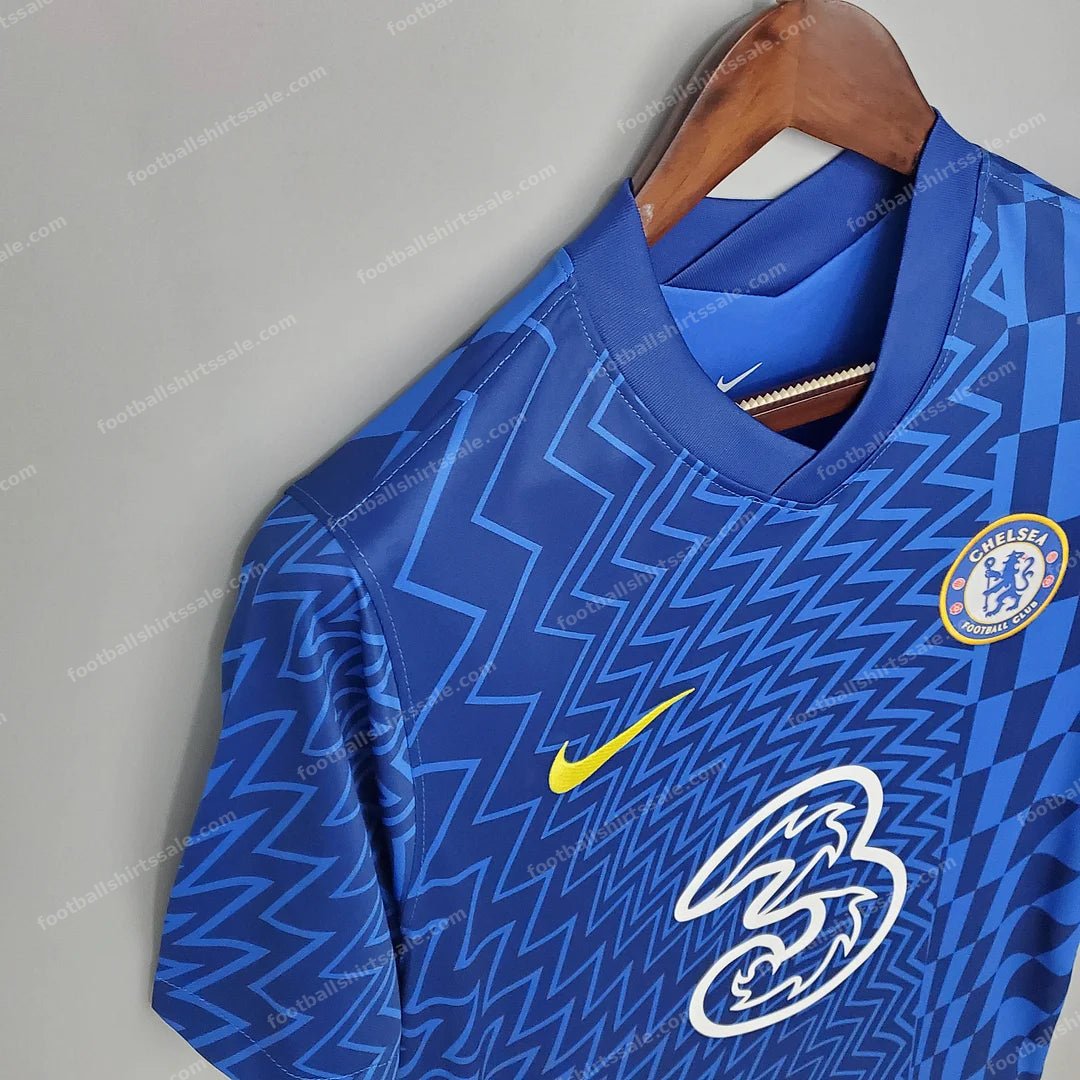 2021/2022 Retro Chelsea Home Football Jersey - Detail 2