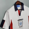 1998 Retro England Home Soccer Jersey - Detail 2