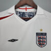 2006 Retro England Home Soccer Jersey - Detail 2