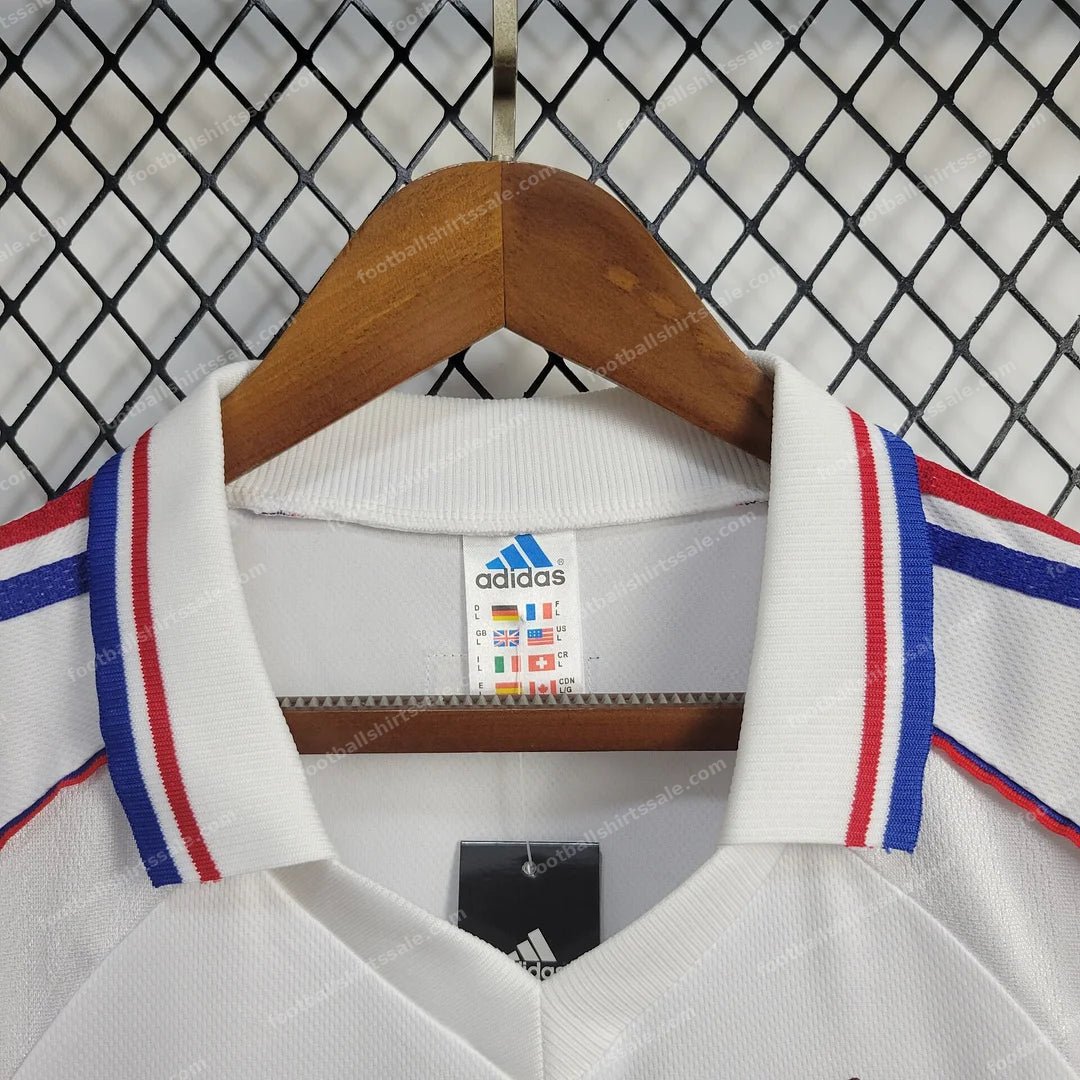 1998 Retro France Away Football Shirt - Detail 7