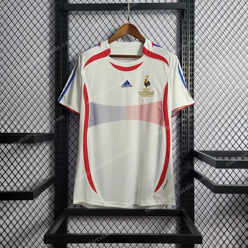 2006 Retro France Away Football Shirt