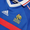 1998 Retro France Home Football Shirt - Detail 4