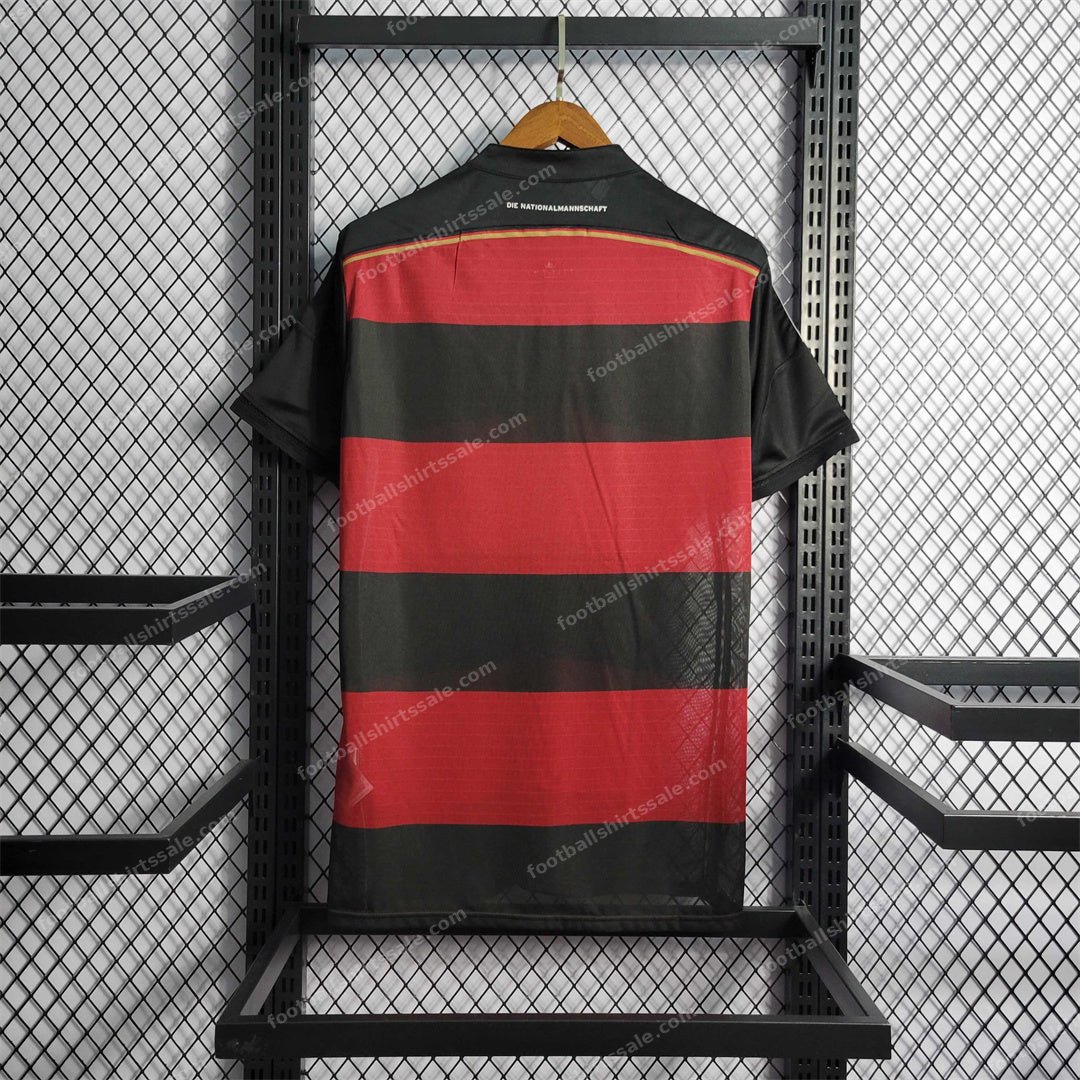 2014 Retro Germany Away Football Jersey - Detail 1