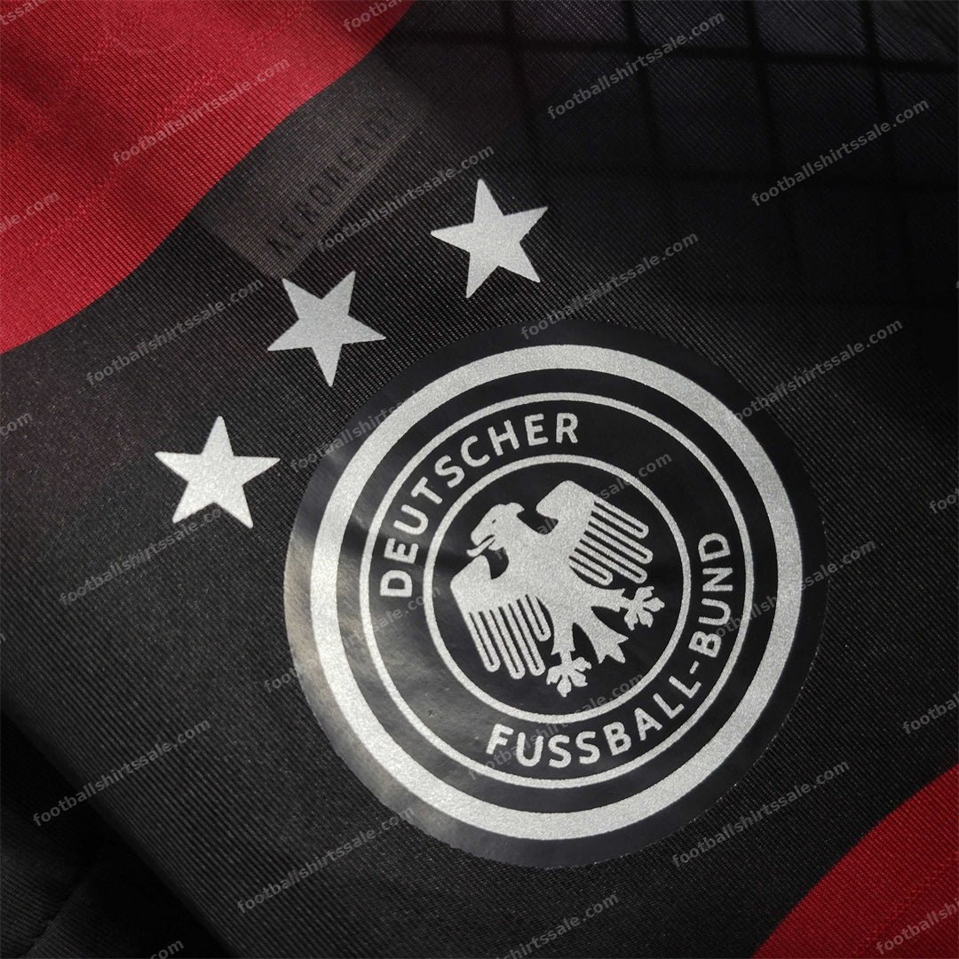 2014 Retro Germany Away Football Jersey - Detail 5