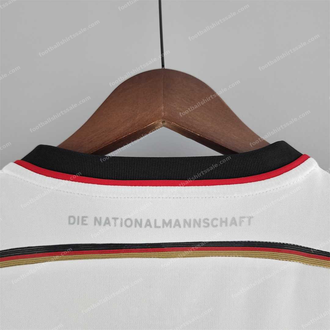 2014 Retro Germany Home Football Jersey - Detail 8