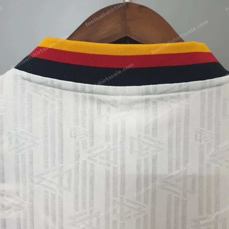 1994 Retro Germany Home Soccer Jersey - Detail 3