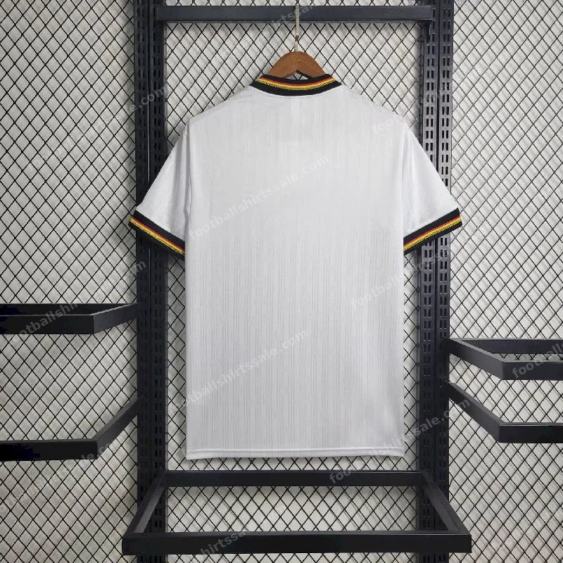 1996 Retro Germany Home Soccer Jersey - Detail 1