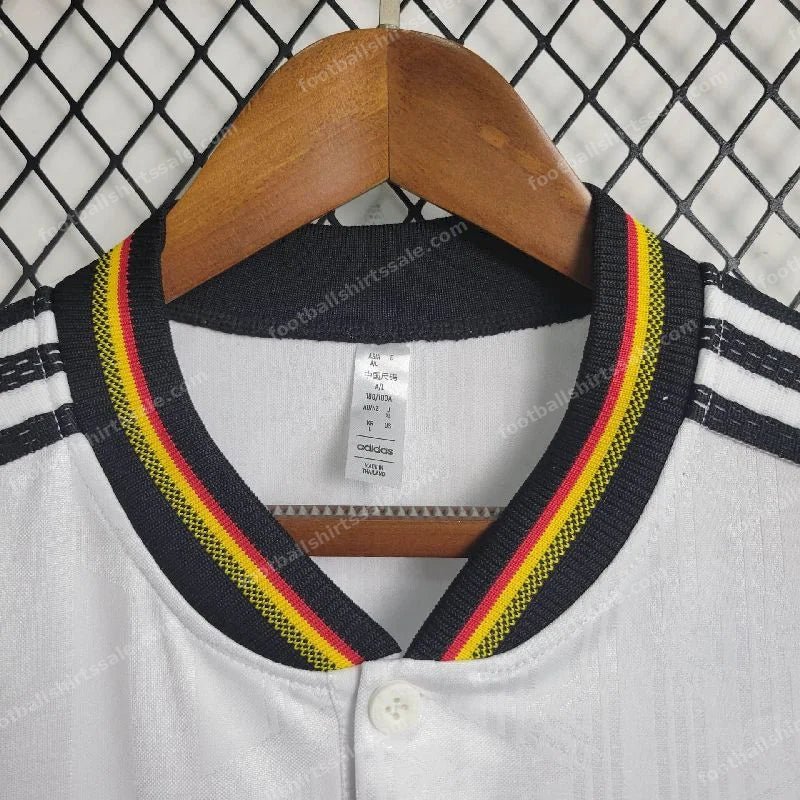 1996 Retro Germany Home Soccer Jersey - Detail 7