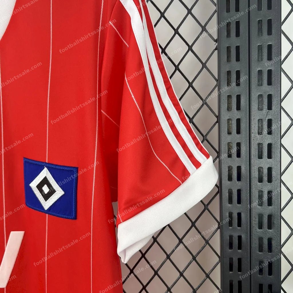 1983/1984 Retro Hamburger SV Away Football Shirt - Detail 5